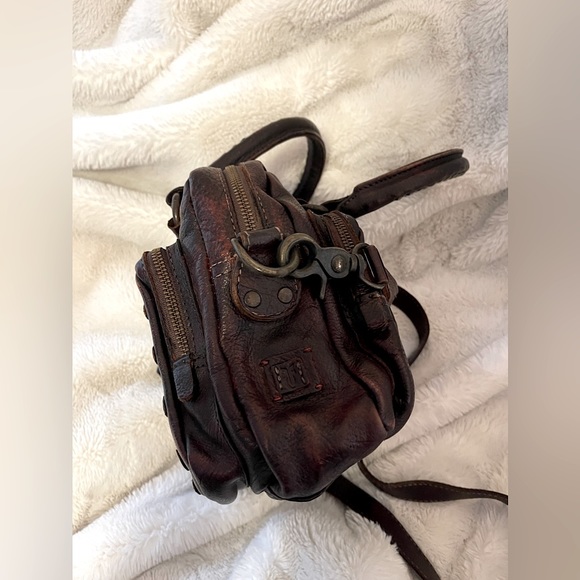 FRYE Studded Leather Handle Bag + Crossbody - Picture 6 of 11